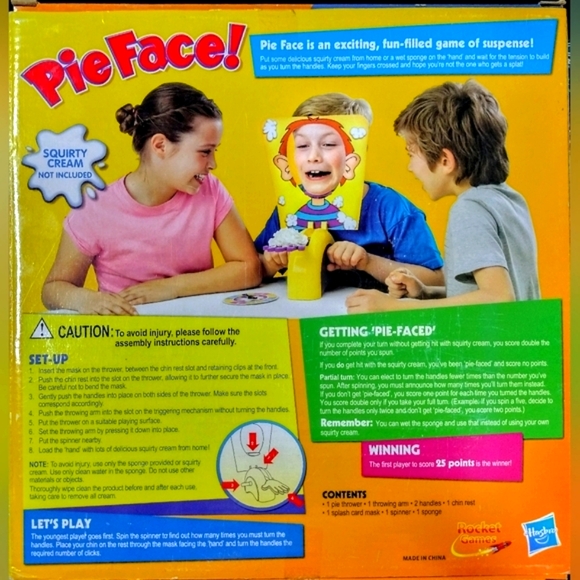 hilarious & messy W/ Enough Pie In Your Face fun For All - See Video - Picture 3 of 6